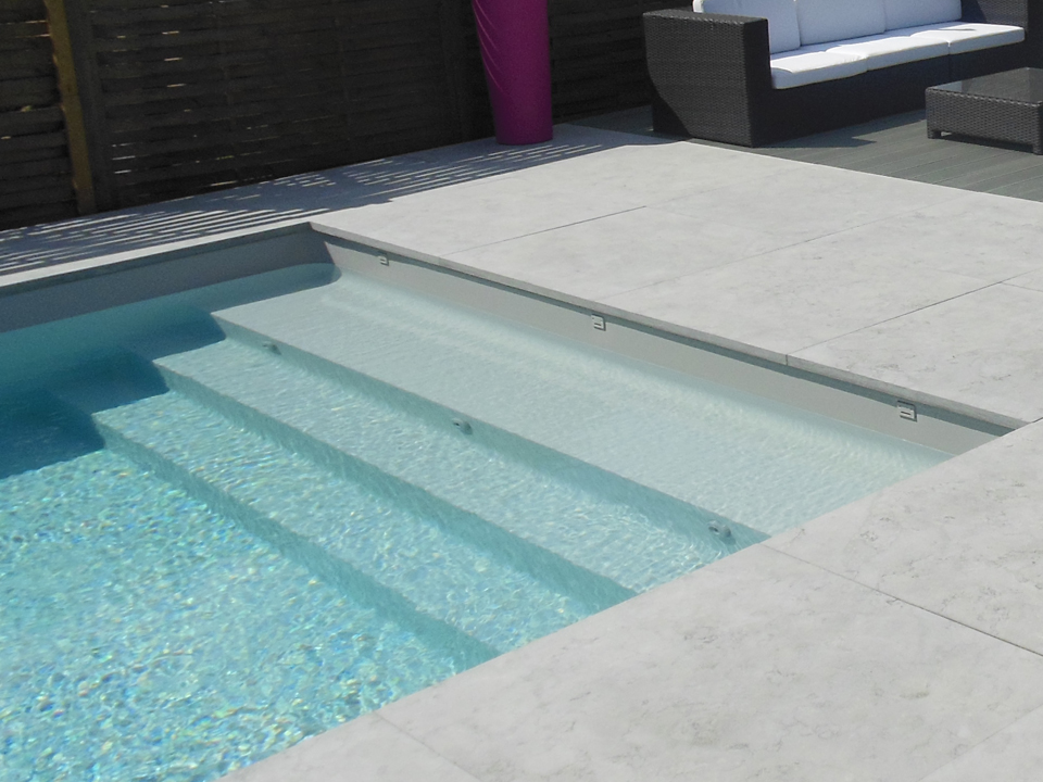 Escalier toute largeur